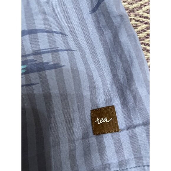 Tea Collection Sleeveless Dress Striped With Print Size 2T - Picture 5 of 5